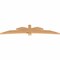 Ekena Millwork Davenport Timber Gable Bracket, Western Red Cedar, 108"W x 22"H x 3 1/2"D x 5 1/2"F, 5/12 Pitch GBW108X22X0406DAV00SWR - alternate 3